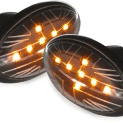 Led φλας για Mini Cooper (2001-2006) - μαύρο - σετ 2τμχ. Led φλας για Mini Cooper (2001-2006) - μαύρο - σετ 2τμχ.