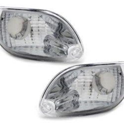 Φλας για μπροστινό προφυλακτήρα Ford Focus - χρωμίου - σετ 2τμχ.