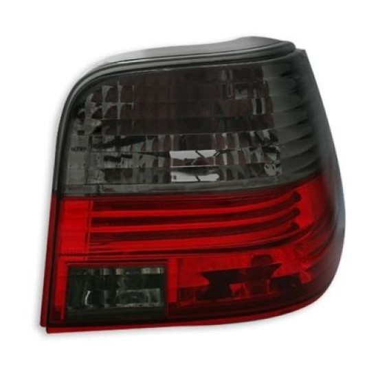 Πίσω φανάρια Vw Golf IV  (1997-2003)  - μαύρα - σετ 2τμχ.