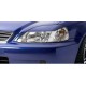 Φρυδάκια φαναριών για  Honda  Civic (2001-2003) προ - facelift - μαύρα