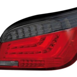 Πίσω φανάρια led lightbar design για BMW E60 (2003-2007) - φιμέ φλας - σετ 2τμχ.