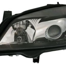 Φανάρια εμπρός για Opel Astra G (1998-2004) - μαύρα , χωρίς λάμπες (Η7) - σετ 2τμχ.