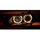 Φανάρια εμπρός angel eyes για Opel Vectra B (1996-2001) , χωρίς λάμπες (Η7) - σετ 2τμχ.