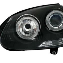 Φανάρια εμπρός angel eyes για Vw Golf 5 , χωρίς λάμπες (Η7) - σετ 2τμχ.
