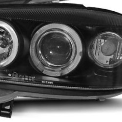 Φανάρια εμπρός led angel eyes για Opel Astra G (1998-2004) - μαύρα , με λάμπες (Η1) - σετ 2τμχ. Φανάρια εμπρός led angel eyes για Opel Astra G (1998-2004) - μαύρα , με λάμπες (Η1) - σετ 2τμχ.