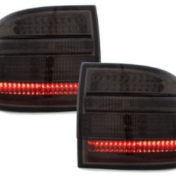 Πίσω φανάρια led για Porsche Cayenne (2003-2007) - μαύρα - σετ 2τμχ.