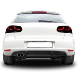 Diffuser πίσω προφυλακτήρα για Vw Golf 6 Diffuser πίσω προφυλακτήρα για Vw Golf 6