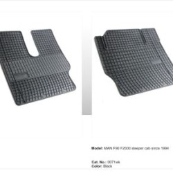 Λαστιχένια πατάκια Frogum για φορτηγό MAN F90 / F2000 Daily cab - 2τμχ. Λαστιχένια πατάκια Frogum για φορτηγό MAN F90 / F2000 Daily cab - 2τμχ.