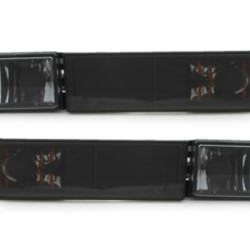 Φλας με προβολάκι για Golf 3 / Vento  (1991-1998)  - μαύρο - σετ 2τμχ.