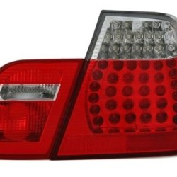 Πίσω φανάρια led για BMW E46 sedan (2001-2005) - chrome - σετ 2τμχ.