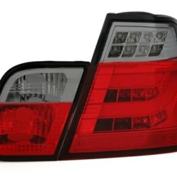 Πίσω φανάρια led για BMW E46 sedan (1998-2001) - φιμέ - σετ 2τμχ.