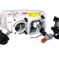 Φανάρια εμπρός angel eyes για Opel Astra F (1991-1999) -  χωρίς λάμπες (Η7) - σετ 2τμχ.