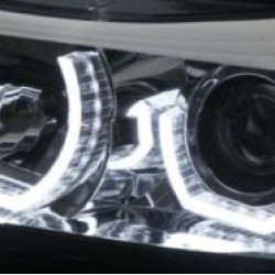 Φανάρια εμπρός 3D angel eyes για BMW X5 (1999-2003) - μαύρα , χωρίς λάμπες (Η7) - σετ 2τμχ. Φανάρια εμπρός 3D angel eyes για BMW X5 (1999-2003) - μαύρα , χωρίς λάμπες (Η7) - σετ 2τμχ.