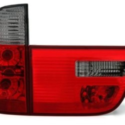 Πίσω φανάρια για BMW X5  (1999-2006) - φιμέ φλας - σετ 2τμχ.