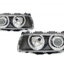 Φανάρια εμπρός angel eyes BMW E38 (1994-1998) - μαύρα , χωρίς λάμπες (Η7) - σετ 2τμχ. Φανάρια εμπρός angel eyes BMW E38 (1994-1998) - μαύρα , χωρίς λάμπες (Η7) - σετ 2τμχ.