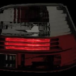 Πίσω φανάρια Vw Golf IV  (1997-2003)  - μαύρα - σετ 2τμχ.