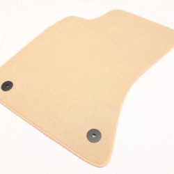 Πατάκια μοκέτα για AUDI A4 Β5 (1995-2001) - μπεζ - 4τμχ.