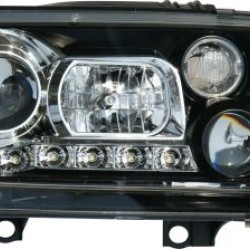 Φανάρια εμπρός led για Vw Bora - μαύρα , με λάμπες (Η1) - σετ 2τμχ. Φανάρια εμπρός led για Vw Bora - μαύρα , με λάμπες (Η1) - σετ 2τμχ.