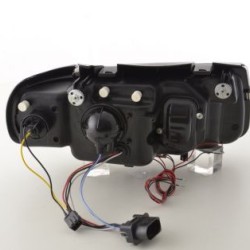 Φανάρια εμπρός angel eyes για Vw Polo 6N (1994-1999) - chrome , με λάμπες (Η1) - σετ 2τμχ. Φανάρια εμπρός angel eyes για Vw Polo 6N (1994-1999) - chrome , με λάμπες (Η1) - σετ 2τμχ.