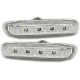 Led φλας για BMW E46 sedan / coupe   (1998-2001) / E46 Compact - χρωμίου - σετ 2τμχ.