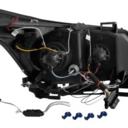 Φανάρια εμπρός angel eyes led για BMW E60 (2003-2007) - chrome , με λάμπες (Η1) - σετ 2τμχ. Φανάρια εμπρός angel eyes led για BMW E60 (2003-2007) - chrome , με λάμπες (Η1) - σετ 2τμχ.