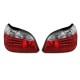 Πίσω φανάρια led για BMW E60 (2003-2007) - chrome - σετ 2τμχ.