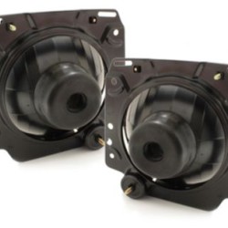 Φανάρια εμπρός με σταυρό για Vw Golf II (1983-1993) - μαύρα chrome , με λάμπες (Η1) - σετ 2τμχ. Φανάρια εμπρός με σταυρό για Vw Golf II (1983-1993) - μαύρα chrome , με λάμπες (Η1) - σετ 2τμχ.