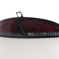 Πίσω φανάρια led για Seat Leon 1P (2005-2009) - μαύρα - σετ 2τμχ.