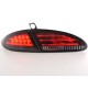 Πίσω φανάρια led για Seat Leon 1P (2005-2009) - μαύρα - σετ 2τμχ.