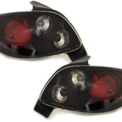 Πίσω φανάρια για Peugeot 206 3/5 πορτο - μαύρα - σετ 2τμχ. Πίσω φανάρια για Peugeot 206 3/5 πορτο - μαύρα - σετ 2τμχ.