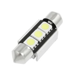 Led λάμπα για πλαφονιέρα CANBUS με 3 SMD led - 1τμχ. Led λάμπα για πλαφονιέρα CANBUS με 3 SMD led - 1τμχ.