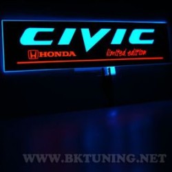 Φωτιζόμενο σήμα Civic 12x3 cm
