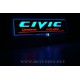 Φωτιζόμενο σήμα Civic 12x3 cm