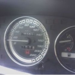 Δαχτυλίδια καντράν για Honda Civic (1992-1995) - χρωμίου Δαχτυλίδια καντράν για Honda Civic (1992-1995) - χρωμίου