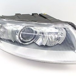 Φανάρια εμπρός angel eyes για Audi A6 (2004-2007) - chrome , χωρίς λάμπες (Η7) - σετ 2τμχ.
