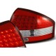 Πίσω φανάρια led για Audi A6 sedan (997-2004) - κόκκινα - σετ 2τμχ.