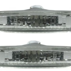 Φλας  BMW E39  (1995-2003) - χρωμίου - σετ 2τμχ.