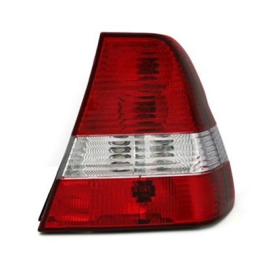 Πίσω φανάρια για BMW E46 Compact (2001-2004)  - chrome - σετ 2τμχ.