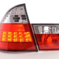 Πίσω φανάρια led για BMW E46 Combi (1998-2005) -chrome - σετ 2τμχ.