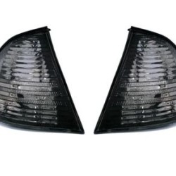 Φλας δίπλα στο φανάρι BMW E46 combi  (1998-2001) - μαύρα - σετ 2τμχ.