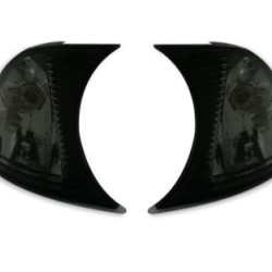 Φλας δίπλα στο φανάρι BMW E46 coupe / cabrio (2001-2003)  φιμέ - σετ 2τμχ.