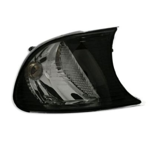 Φλας δίπλα στο φανάρι BMW E46 coupe / cabrio (2001-2003)  φιμέ - σετ 2τμχ.
