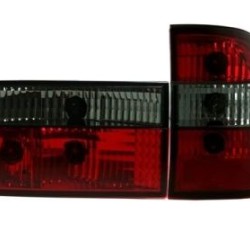 Πίσω φανάρια  για BMW E39 combi (1997-2004) - μαύρα - σετ 2τμχ.