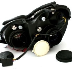 Φανάρια εμπρός για Mercedes C-CLASS W203 sedan (2000-2004) - με angel eyes , με λάμπες (Η1) - σετ 2τμχ. Φανάρια εμπρός για Mercedes C-CLASS W203 sedan (2000-2004) - με angel eyes , με λάμπες (Η1) - σετ 2τμχ.