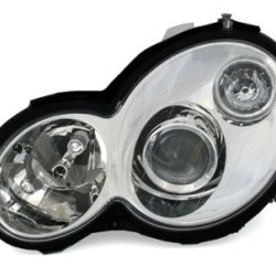 Φανάρια εμπρός για Mercedes C-CLASS W203 (2000-2003) - sport coupe , χωρίς λάμπες (Η7) - σετ 2τμχ.