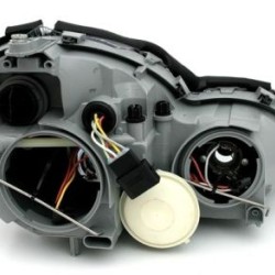 Φανάρια εμπρός για Mercedes C-CLASS W203 (2000-2003) - sport coupe , μαύρα , χωρίς λάμπες (Η7) - σετ 2τμχ. Φανάρια εμπρός για Mercedes C-CLASS W203 (2000-2003) - sport coupe , μαύρα , χωρίς λάμπες (Η7) - σετ 2τμχ.