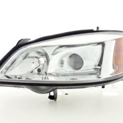 Φανάρια εμπρός για Opel Astra G (1998-2004) - χρωμίου , χωρίς λάμπες (Η7) - σετ 2τμχ.