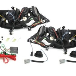 Φανάρια εμπρός led με φώτα ημέρας για Opel Astra G (1998-2004) - μαύρα , με λάμπες (Η1) - σετ 2τμχ. Φανάρια εμπρός led με φώτα ημέρας για Opel Astra G (1998-2004) - μαύρα , με λάμπες (Η1) - σετ 2τμχ.
