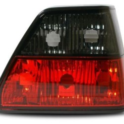 Πίσω φανάρια για Vw Golf II (1983-1993) - μαύρα chrome - σετ 2τμχ.