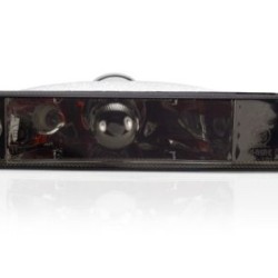 Φλας για φαρδύ προφυλακτήρα Golf  2 / Jetta (1983-1991)  - μαύρο χρωμίου - σετ 2τμχ.